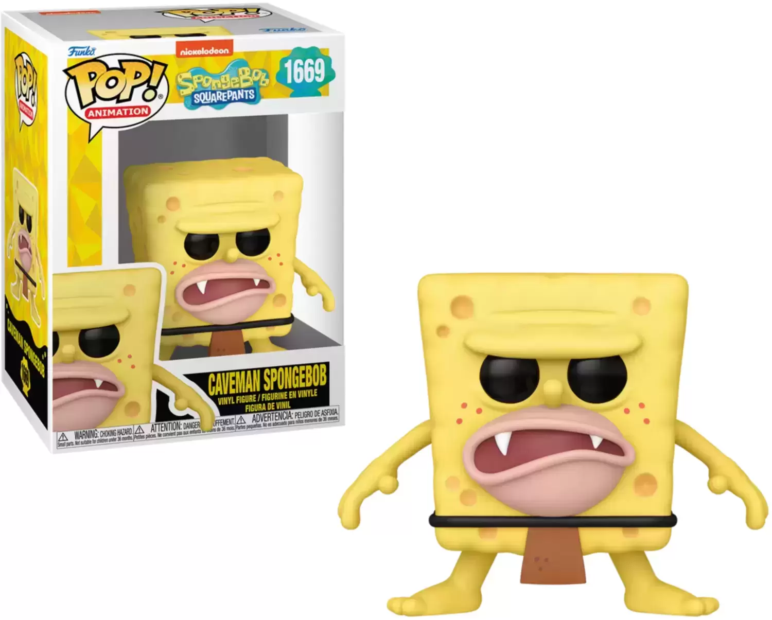 POP! Animation - Spongebob Squarepants - Caveman Spongebob