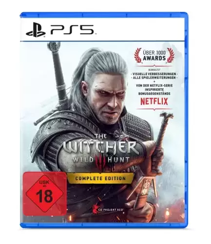 PS5 Games - The Witcher III Complete Edition