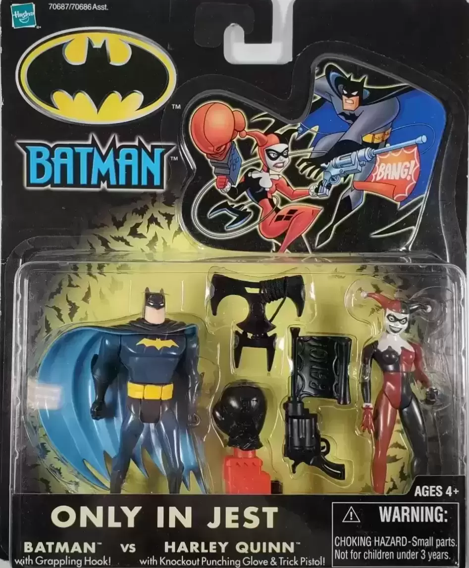 Batman Animated - Hasbro - Only in Jest - Batman Vs. Harley Quinn