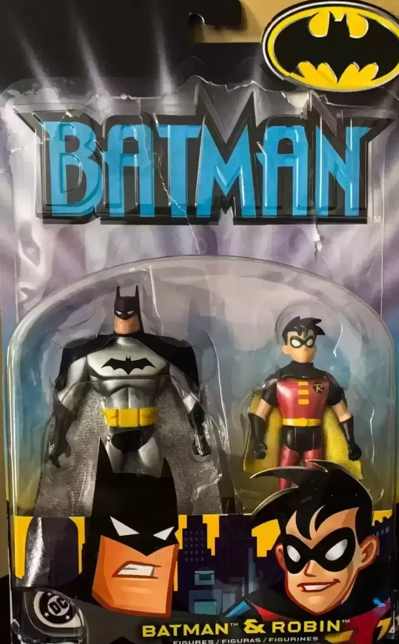 Batman Animated - Mattel - Batman & Robin