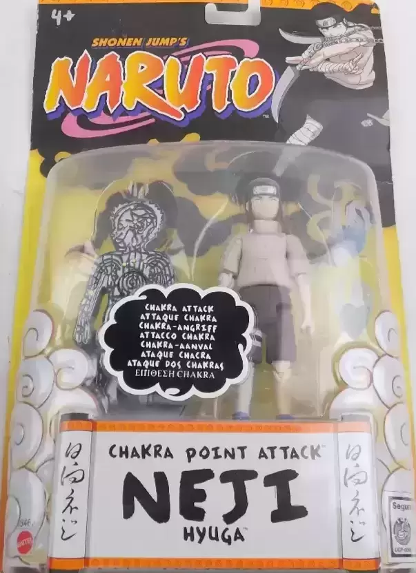 Naruto - Mattel - Chakra Point Attack Neji Hyuga