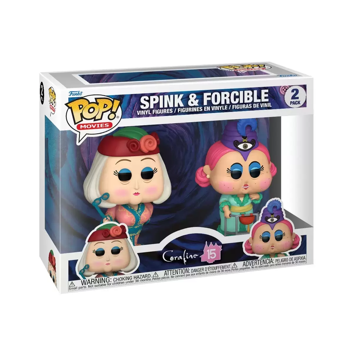 POP! Animation - Coraline - Spink & Forcible 2 Pack