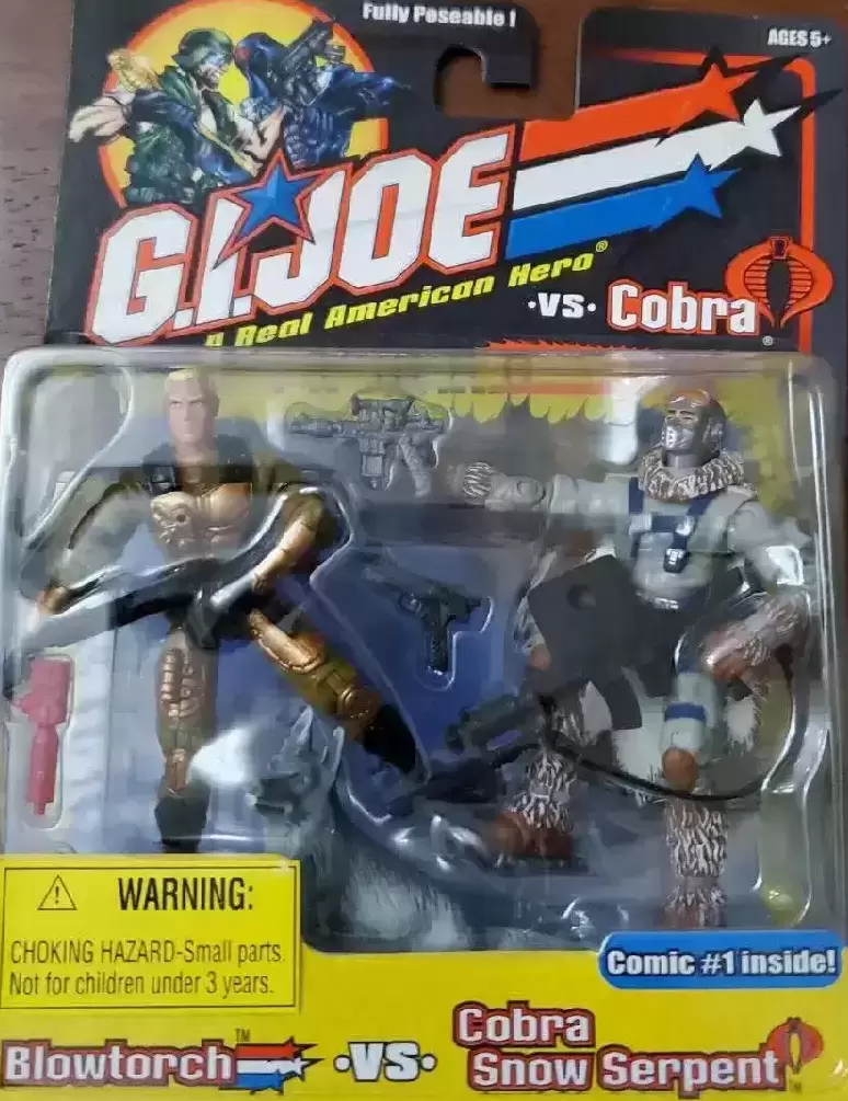Autres G.I. Joe - G.I. Joe - Blowtorch Vs Cobra Snow Serpent