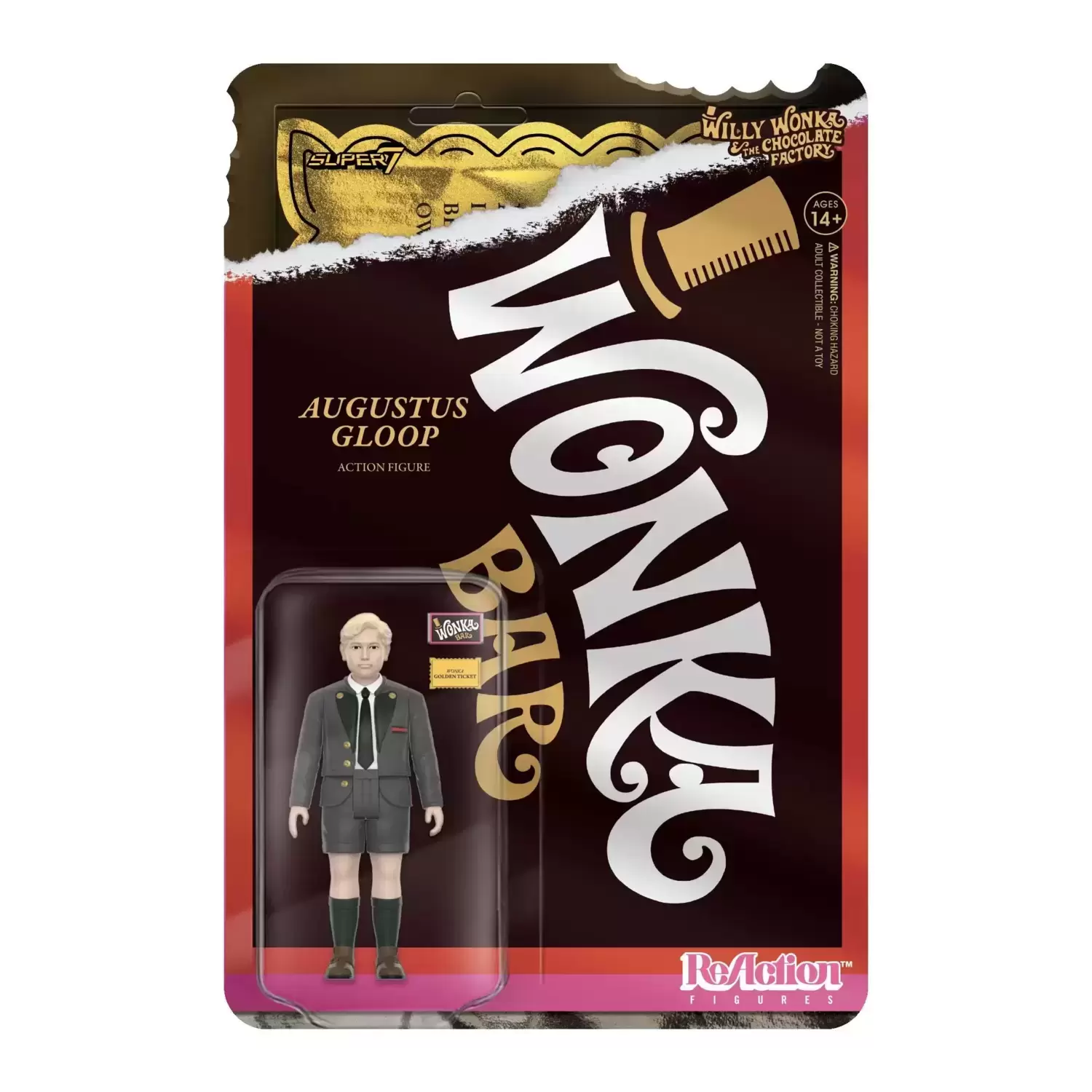 ReAction Figures - Wonka - Augustus Gloop