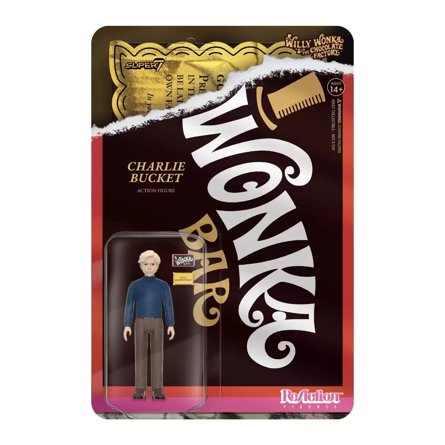 ReAction Figures - Wonka - Charlie Bucket
