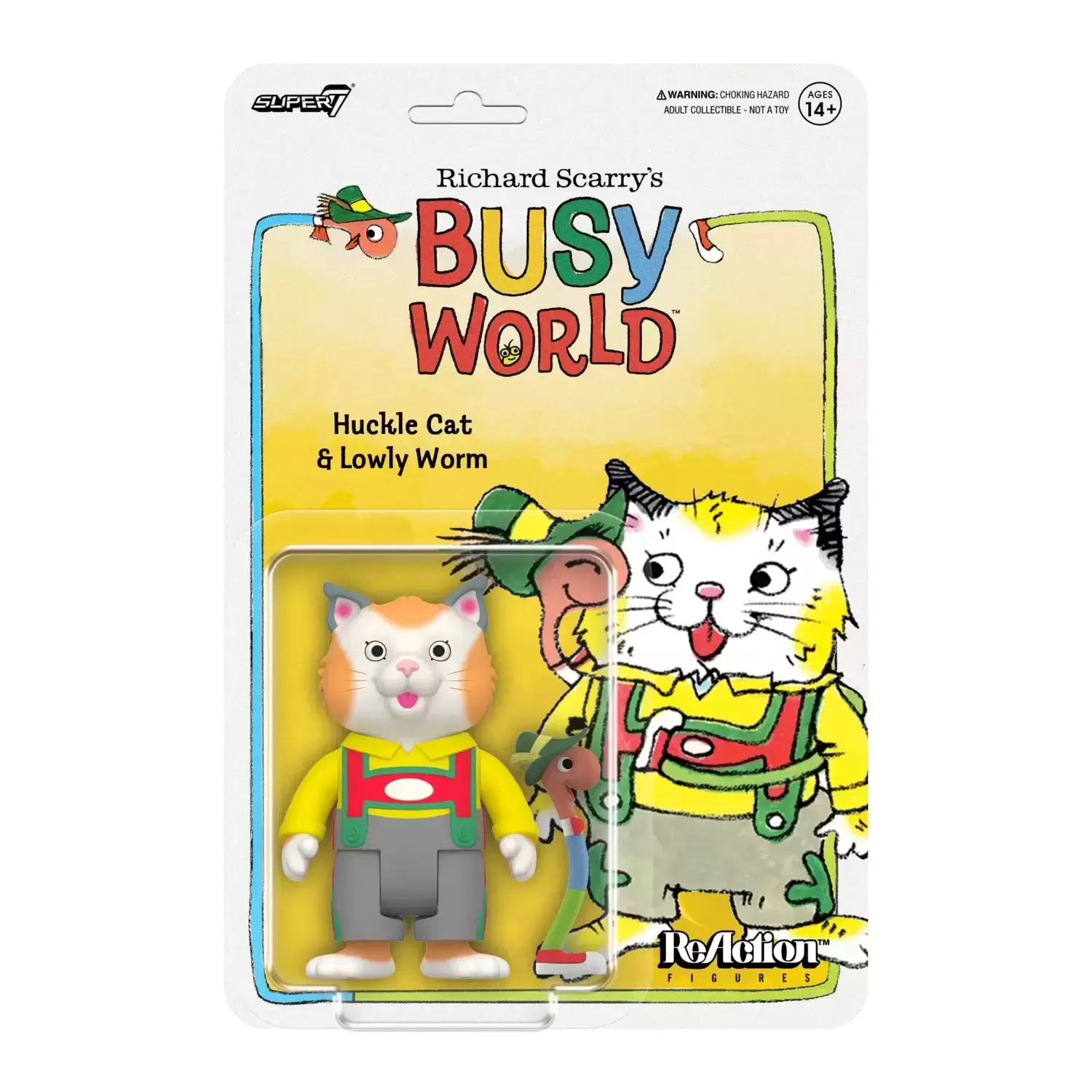 ReAction Figures - Busy World - Huckle Cat
