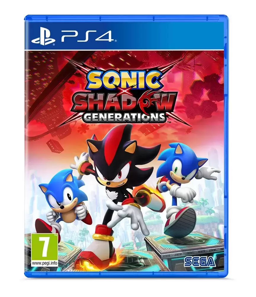Jeux PS4 - Sonic X Shadow Generations