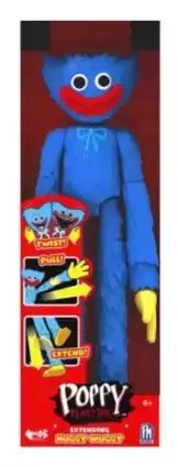 Poppy Playtime Action Figures - Face-Changing Extending Huggy Wuggy