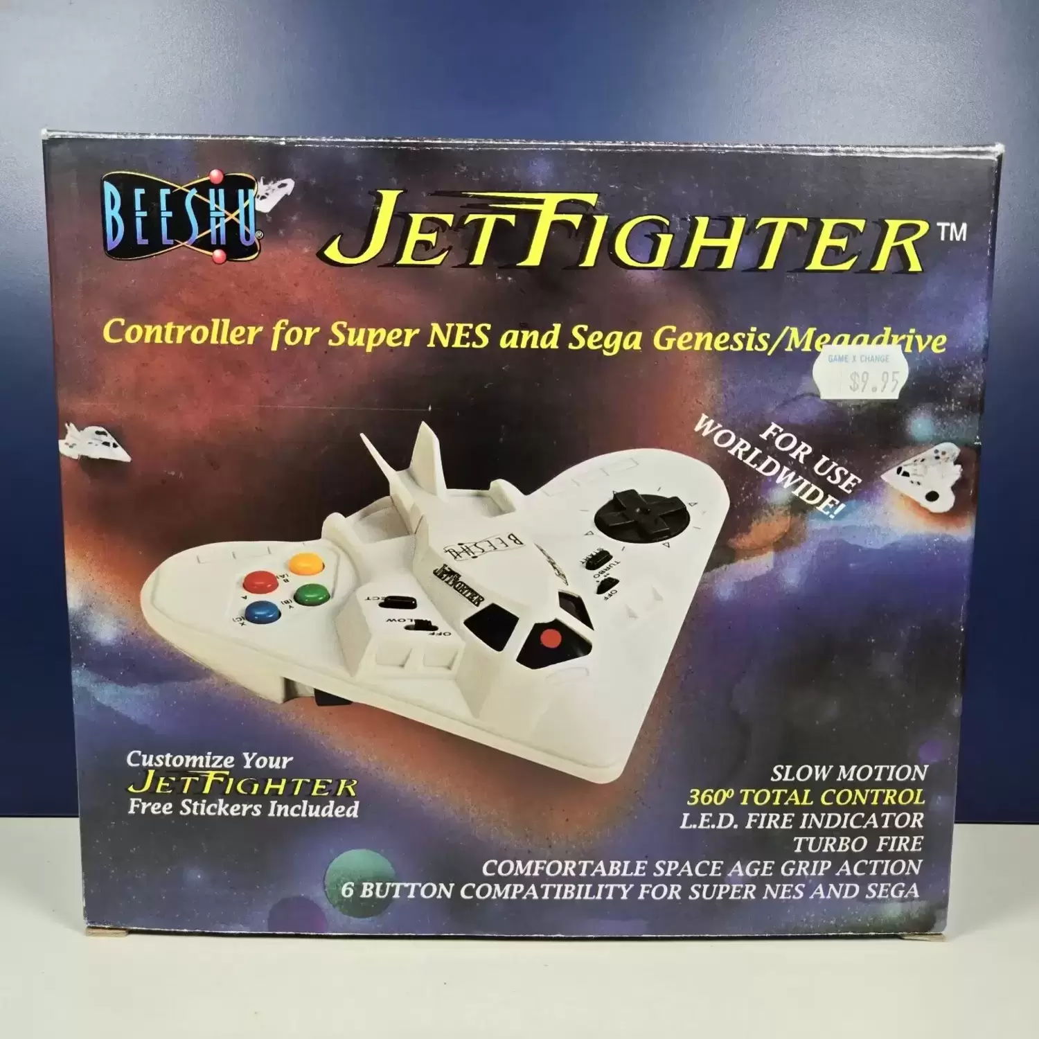 Manettes / Joystick / PAD Multi-Plateformes - Beeshu JetFighter