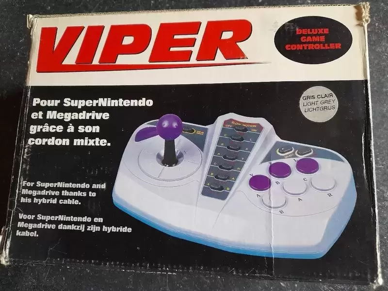 Arcade Stick - NAKI - Viper Controller Light Grey