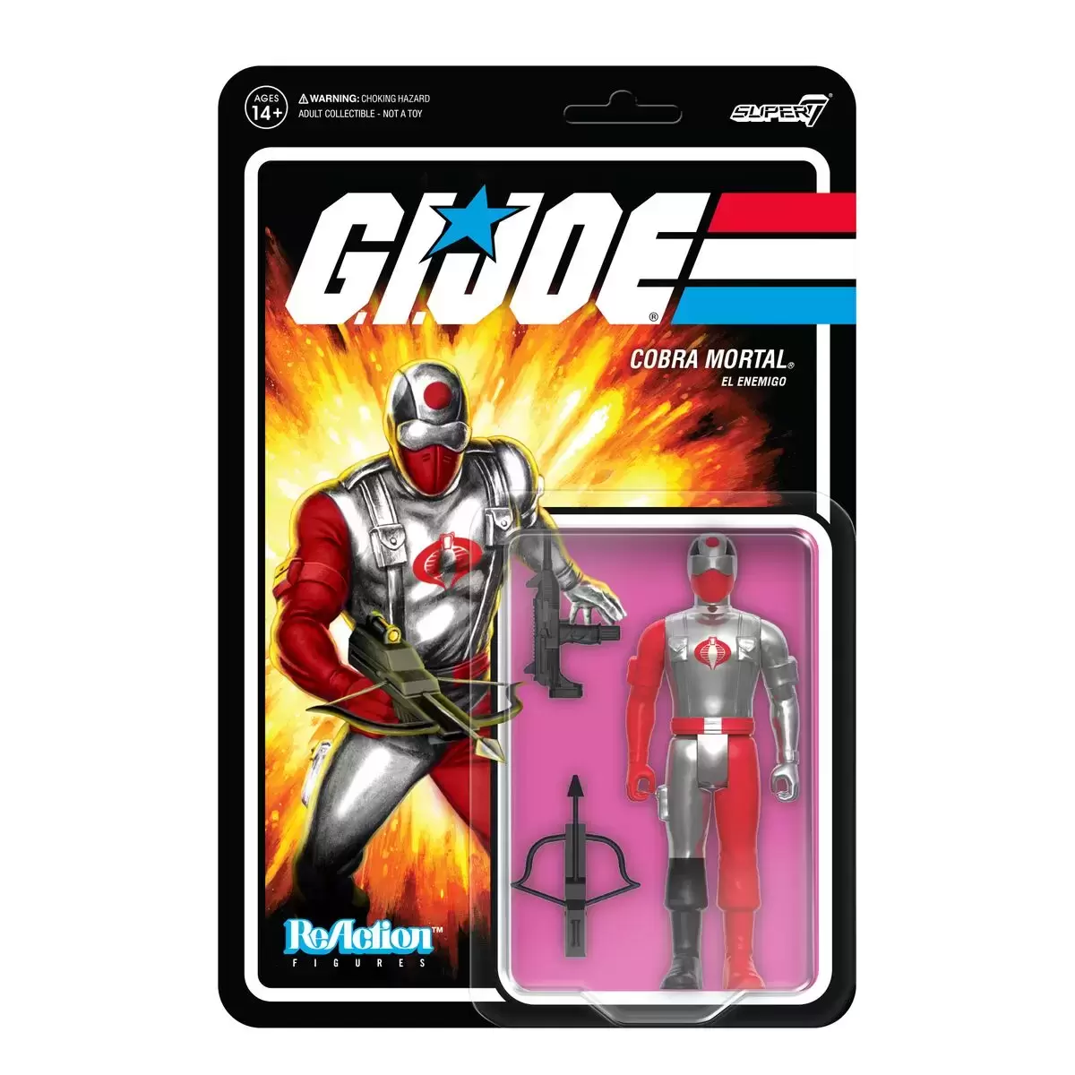 Super7 ReAction - G.I. Joe - Cobra Mortal