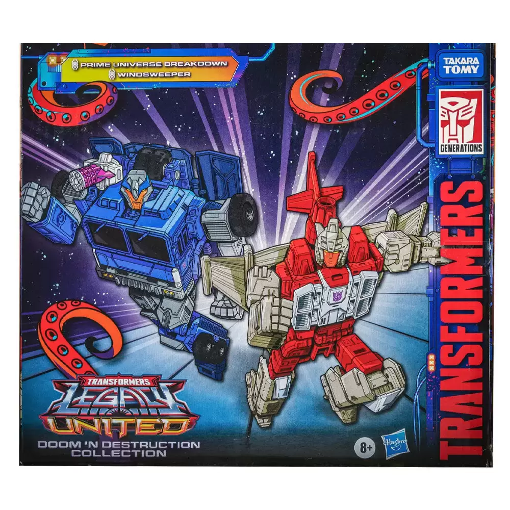 Transformers Legacy United - Doom ‘n Destruction Collection (Breakdown & Windsweeper)