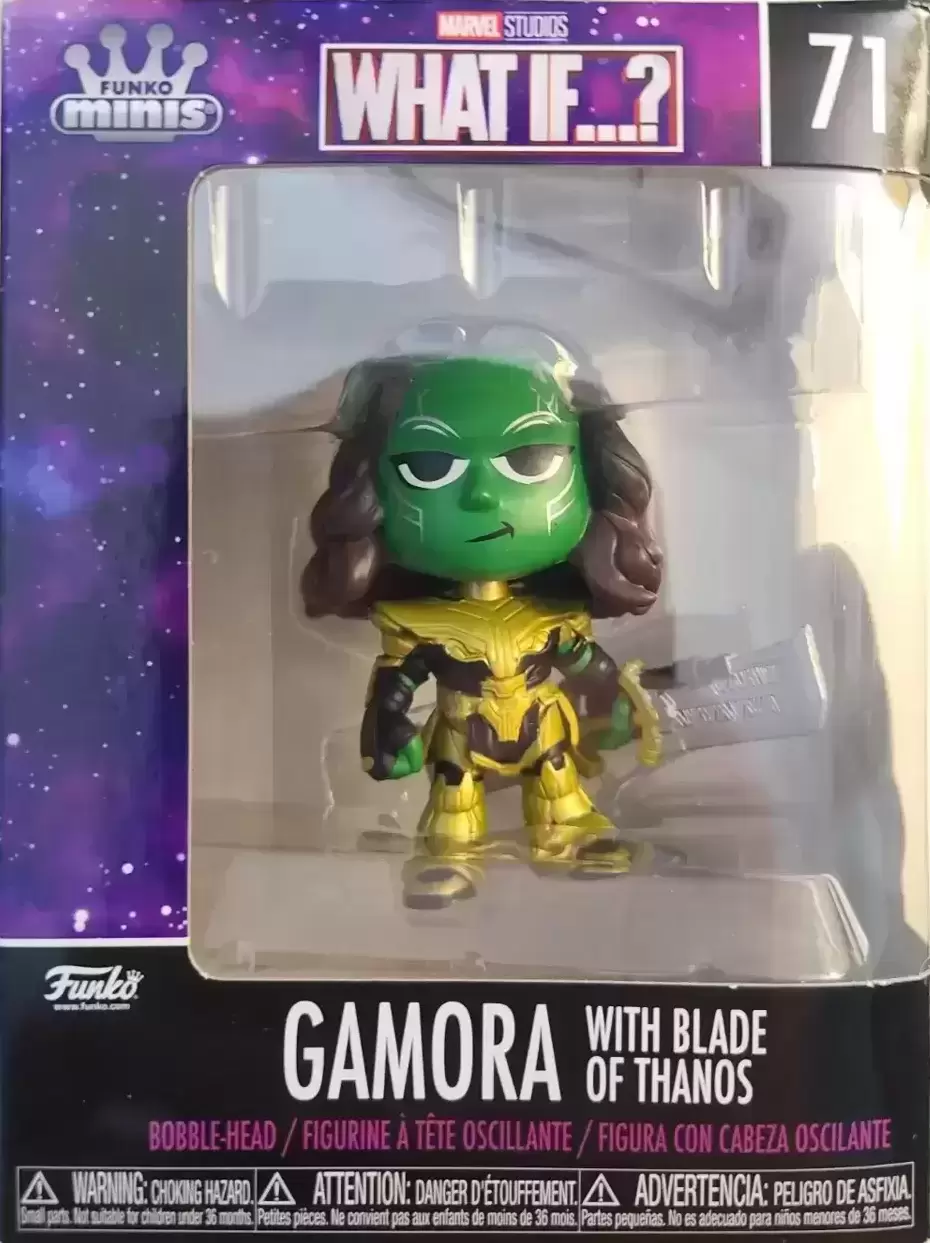 Funko Minis - What If...? - Gamora With Blade Of Thanos