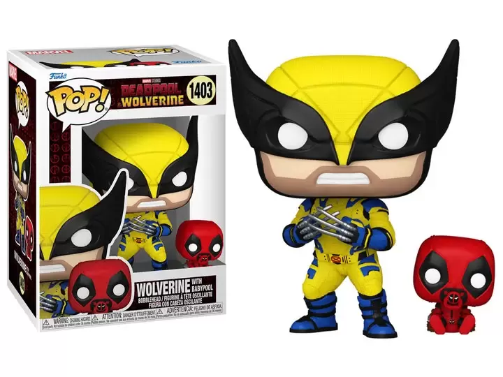 POP! MARVEL - Deadpool/Wolverine - Deadpool With Buddy