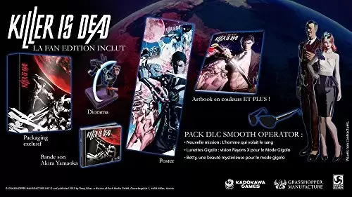 XBOX 360 Games - Killer Is Dead - Édition Fan
