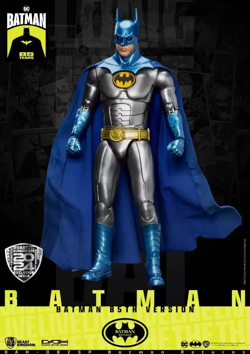 Dynamic 8ction Heroes (DAH) - Batman Returns - Batman (85th version)