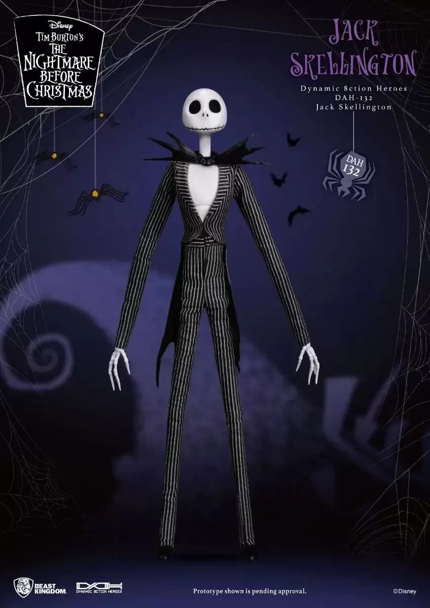Dynamic 8ction Heroes (DAH) - NBX - Jack Skellington