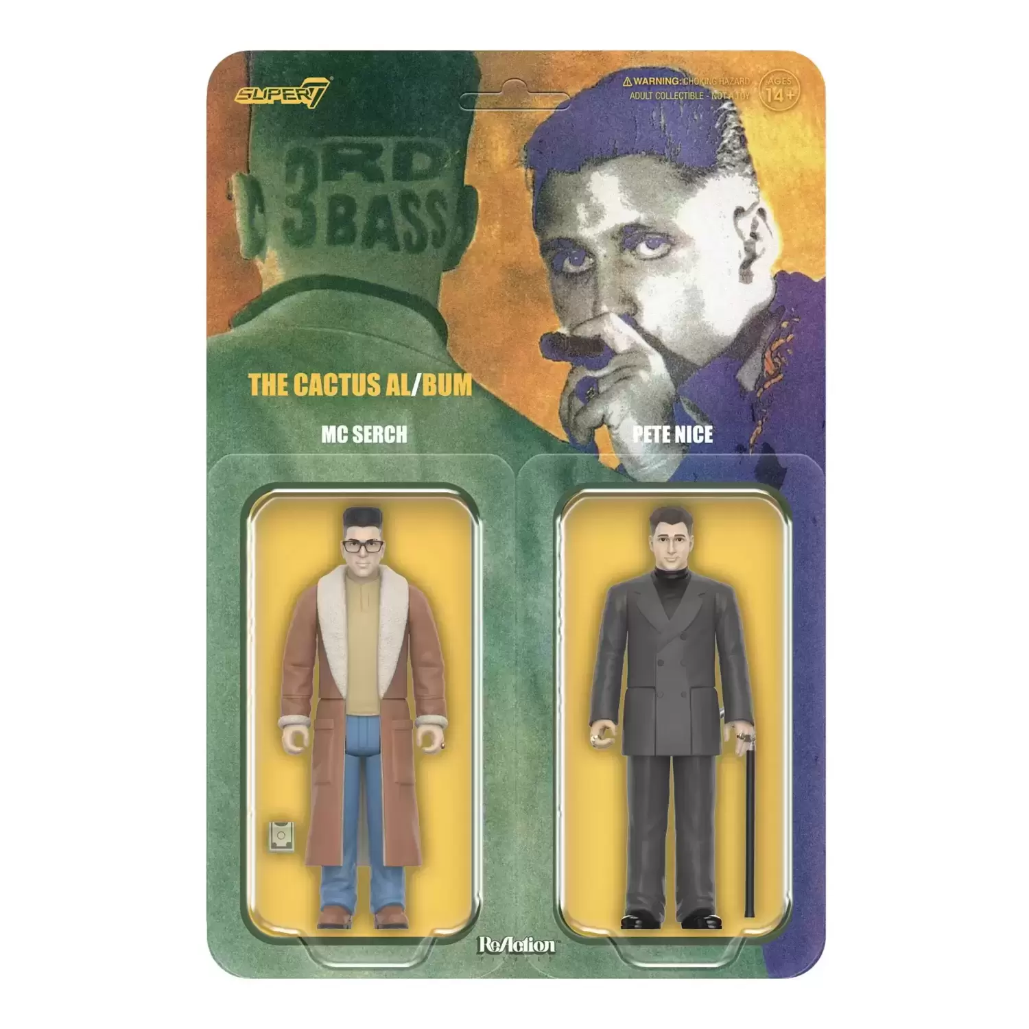 ReAction Figures - 3rd Bass (2 Pack) - MC Search / Pete Nice