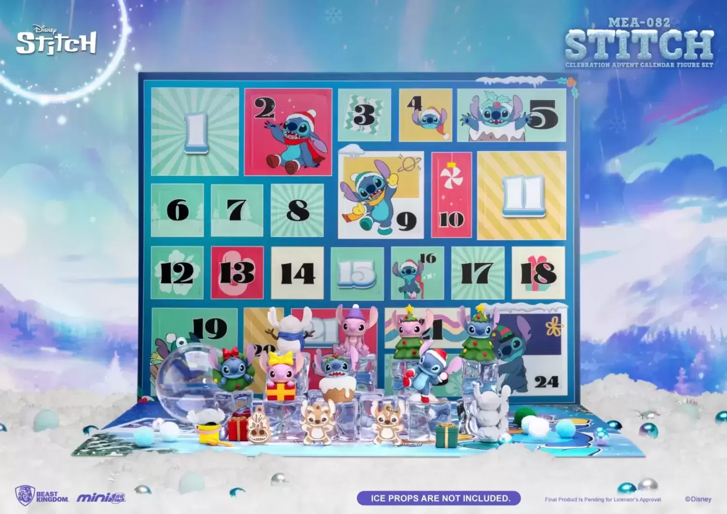 Mini Egg Attack - Stitch Celebration Advent Calendar Figure Set (Cookie)