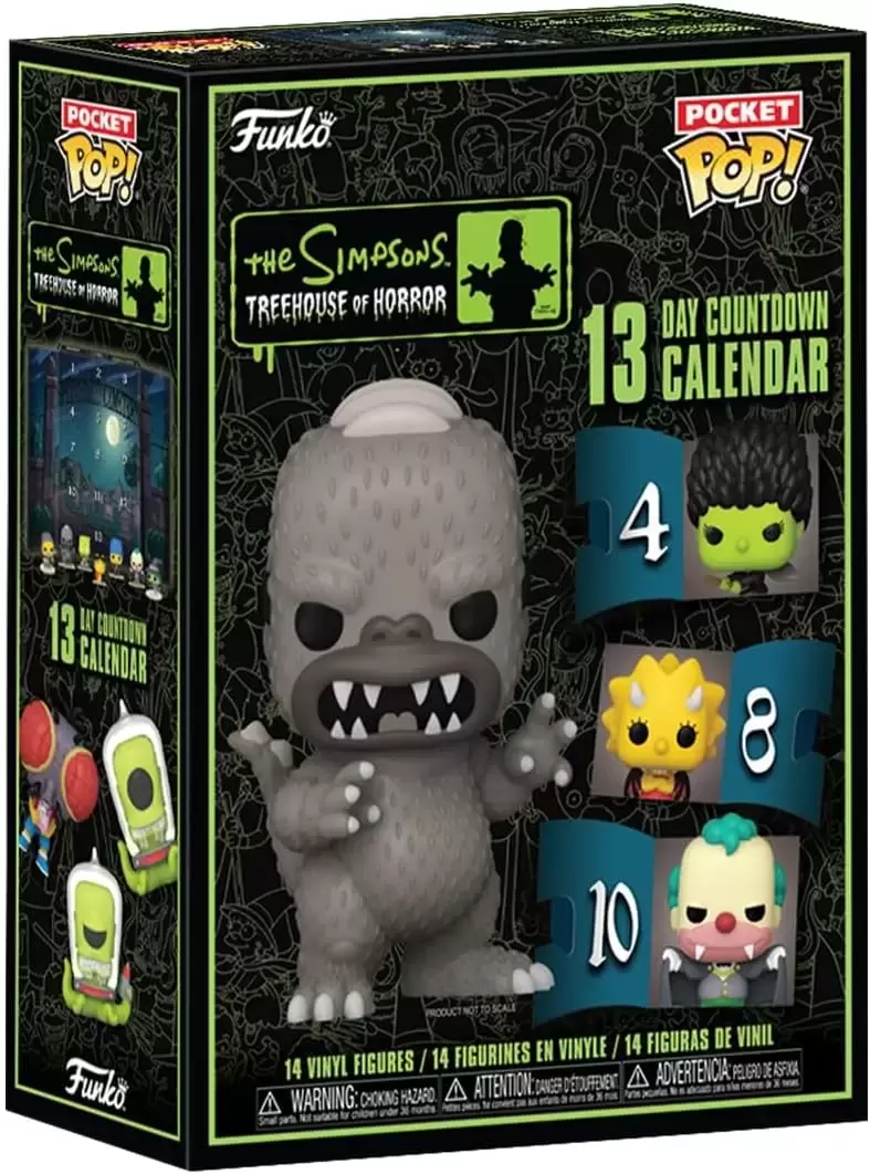 Pocket Pop! and Pop Minis! - The Simpsons Treehouse of Horror - Advent Calendar