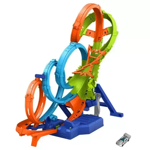 Hot Wheels - Playsets - 4-Loop Crash-Out