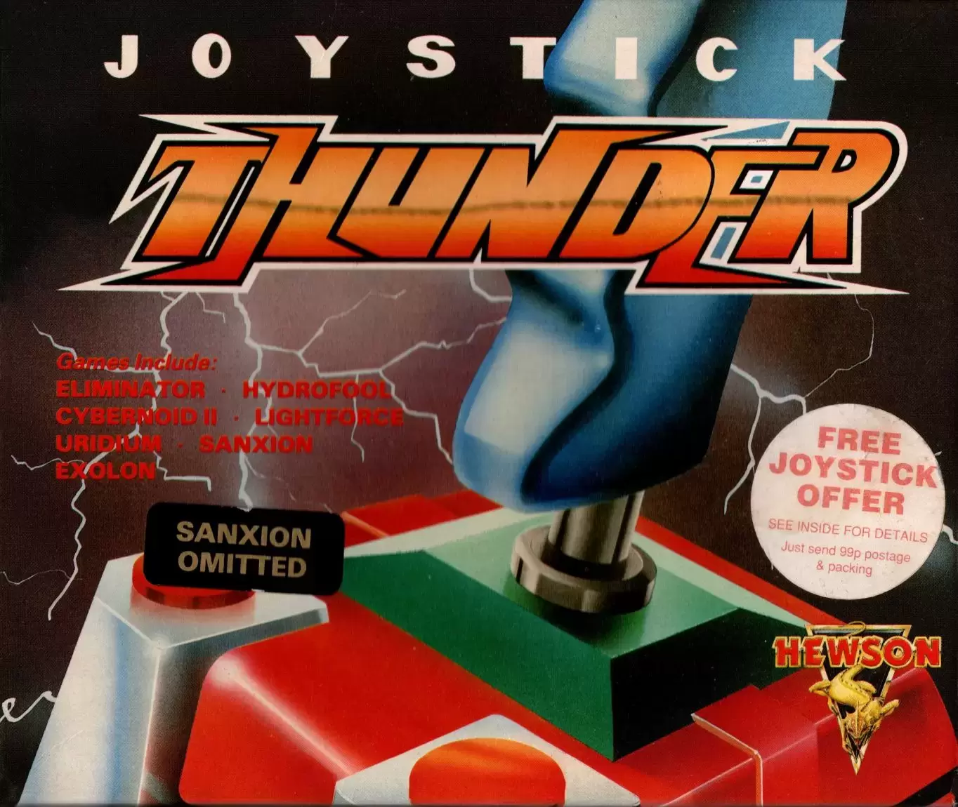 Manettes / Joystick / PAD Multi-Plateformes - Hewson consultants - Joystick THUNDER