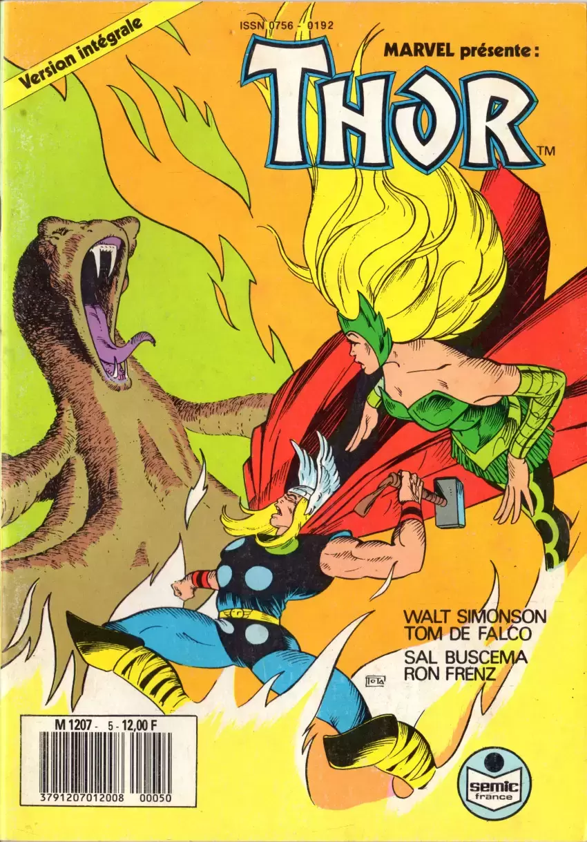 Thor - 3e Série - Lug/Semic - D\'une carapace à l\'autre !