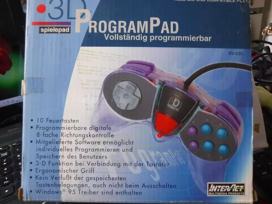 Controller / Joystick / PAD Multi-Platforms - InterAct - 3D ProgramPad