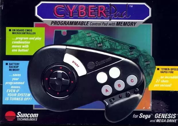 Manettes / Joystick / PAD Multi-Plateformes - Suncom - CyberPad