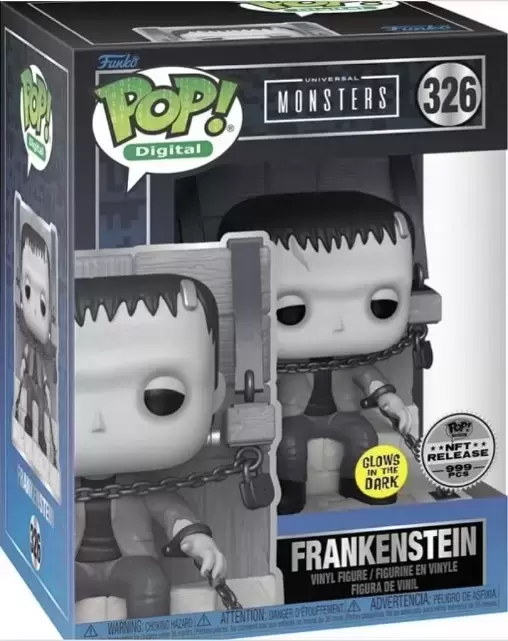 POP! Digital - Universal Monsters - Freddy Funko as Frankenstein GITD