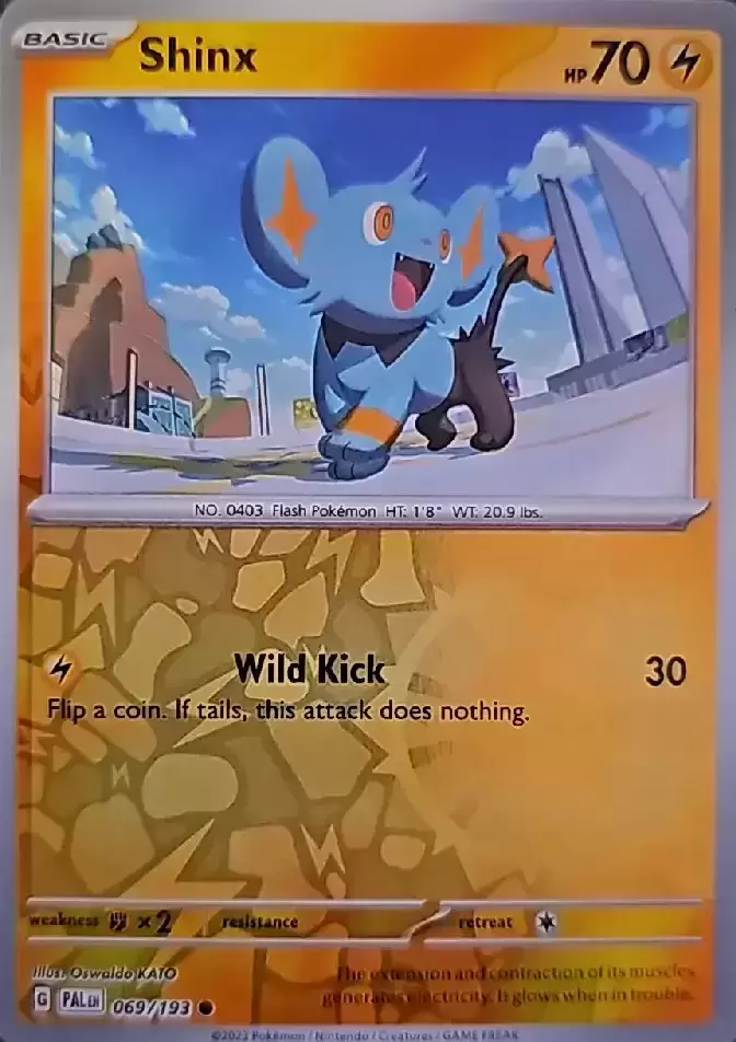 Paldea Evolved - PALEN - Shinx Reverse