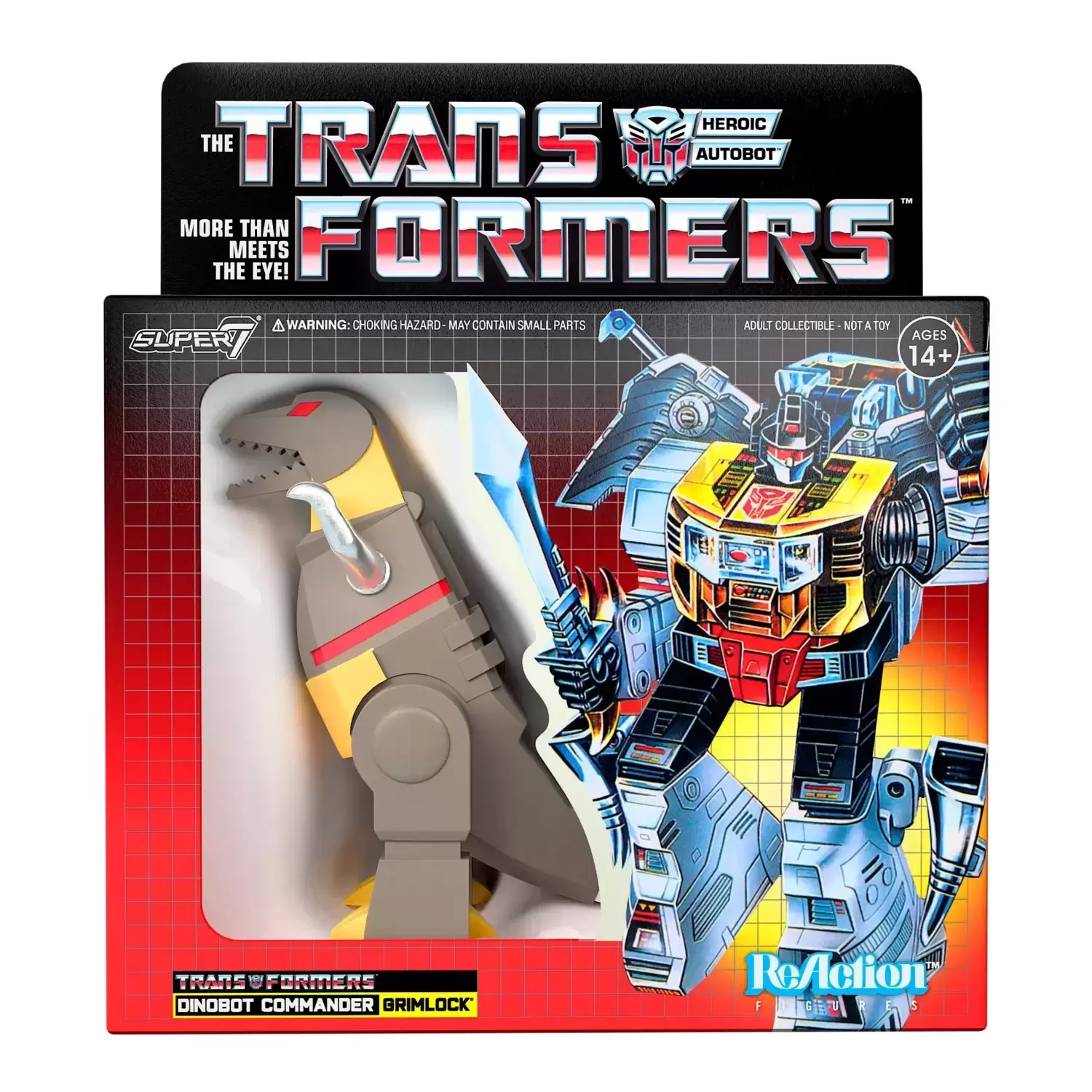 ReAction Figures - Transformers - Grimlock (Metallic)