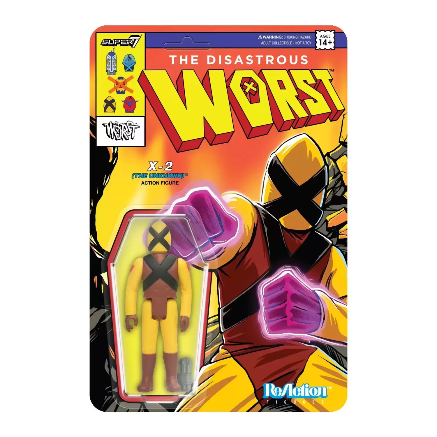 ReAction Figures - The Worst - X2 The Unknown