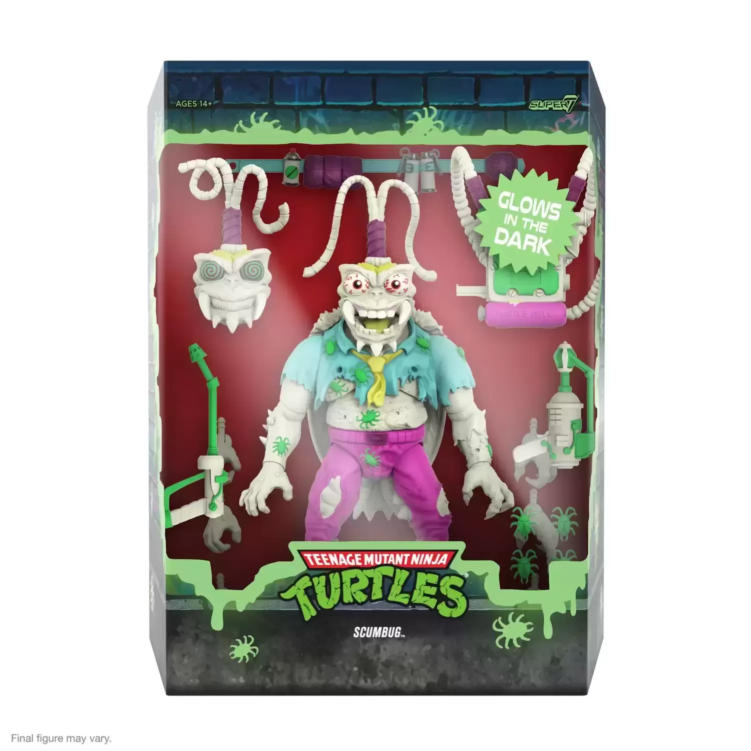 Super7 - ULTIMATES! - TMNT - Scumbug (Glow)