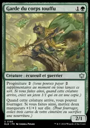 Bloomburrow - Garde du corps touffu