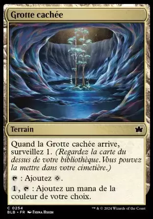 Bloomburrow - Grotte cachée