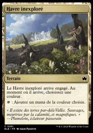 Bloomburrow - Havre inexploré