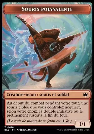 Bloomburrow - Jeton Souris polyvalente