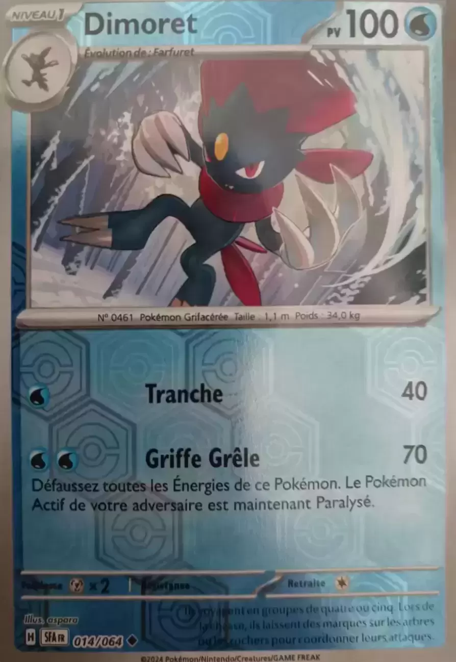 Fable Nébuleuse - SFAFR - [COPY] Weavile Reverse