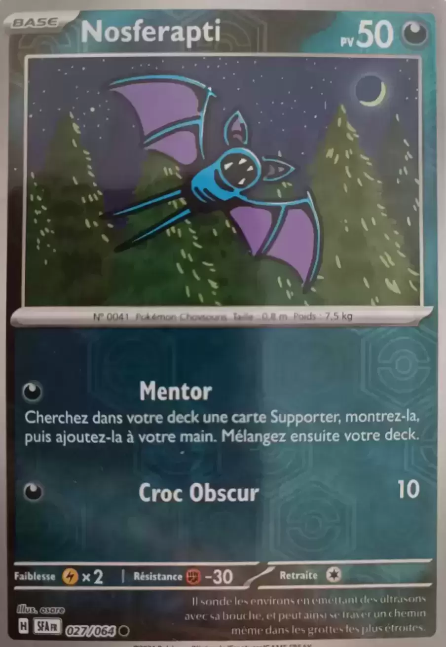 Fable Nébuleuse - SFAFR - [COPY] Zubat Reverse