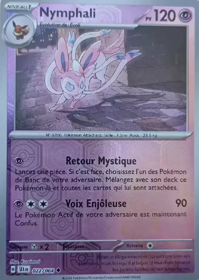 Fable Nébuleuse - SFAFR - Nymphali Reverse