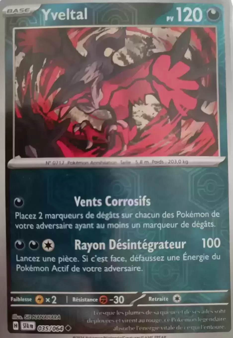 Fable Nébuleuse - SFAFR - Yveltal Reverse