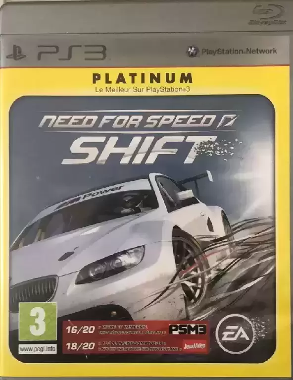PS3 Games - Need for Speed Shift - Platinum
