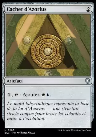 Bloomburrow Commander Decks - Cachet d\'Azorius