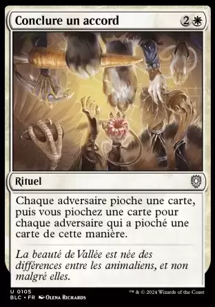 Bloomburrow Commander Decks - Conclure un accord