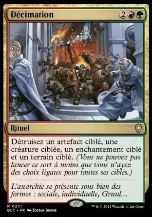 Bloomburrow Commander Decks - Décimation