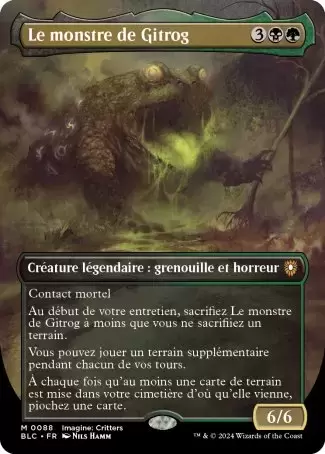 Bloomburrow Commander Decks - Le monstre de Gitrog