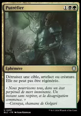 Bloomburrow Commander Decks - Putréfier