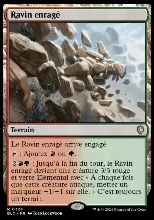 Bloomburrow Commander Decks - Ravin enragé