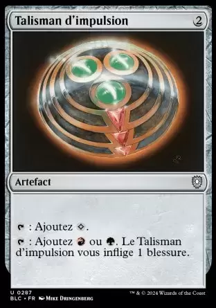 Bloomburrow Commander Decks - Talisman d\'impulsion